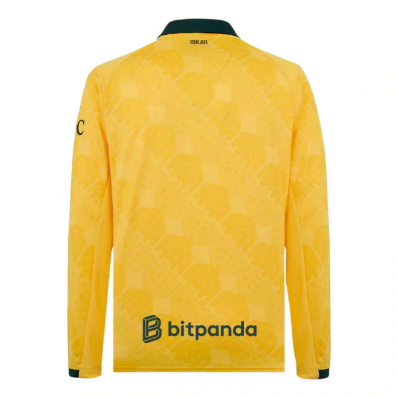 AC Milan 25/26 Away Third Stadium Kit Long Sleeve