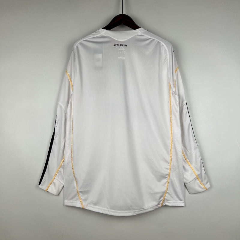 Real Madrid 2009/10 Home Retro Kit Long sleeve