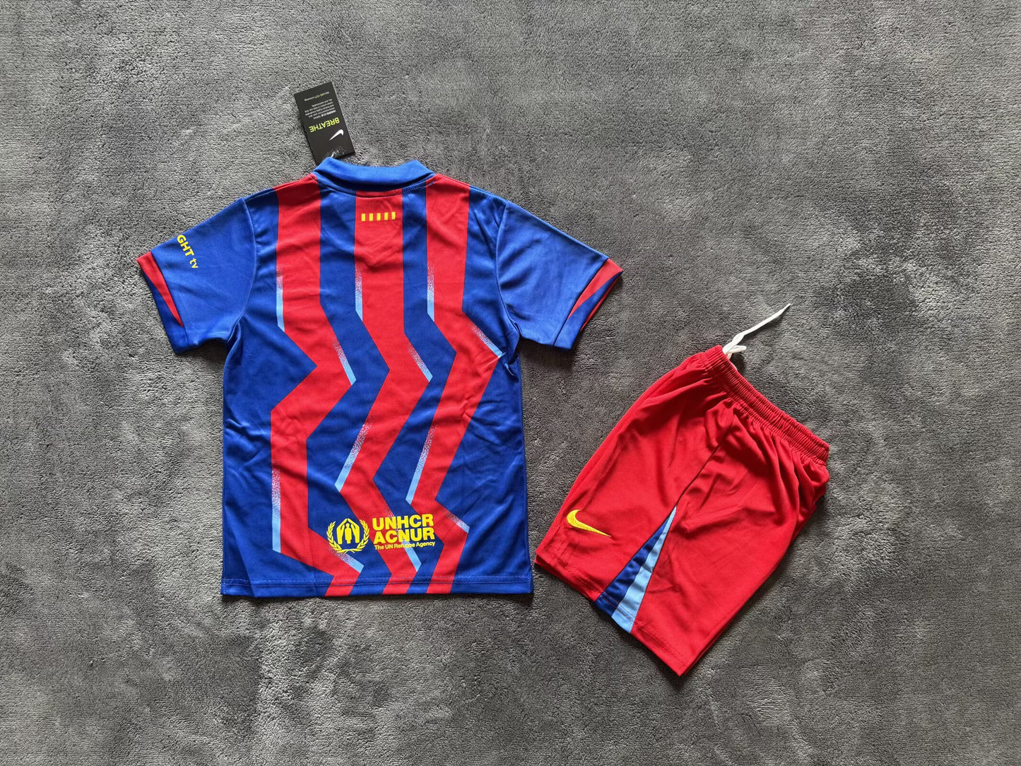 Barcelona 25/26 4th Kids Full Kit