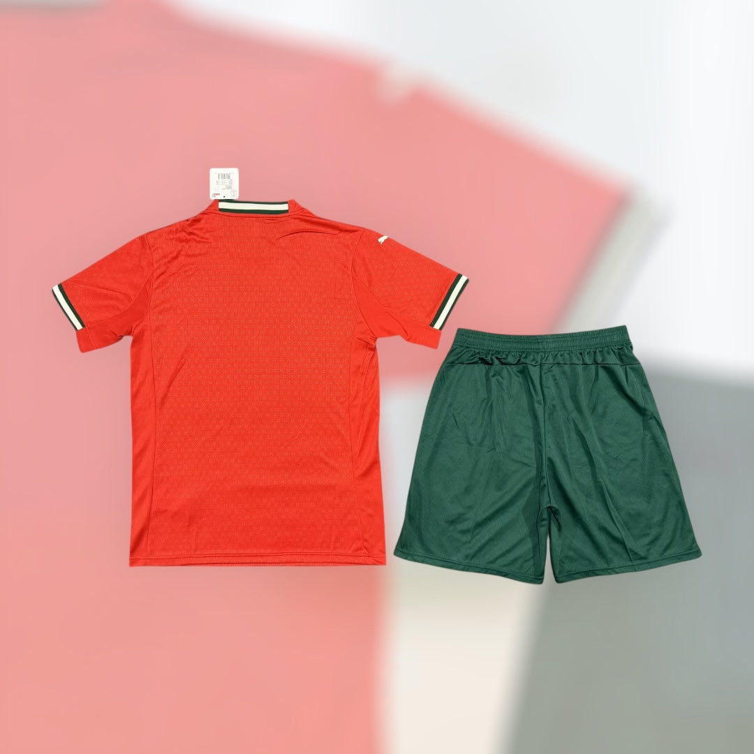 Portugal 25/26 Home Kids Full Kit