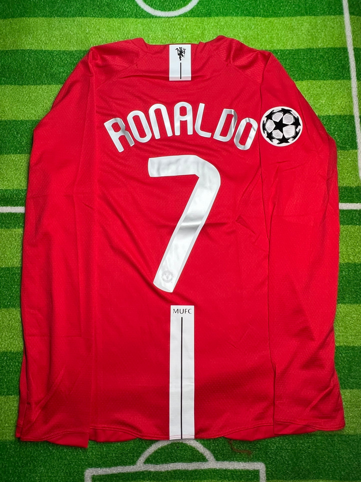 Manchester United 2008 Retro Kit Champions League Final Ronaldo #7