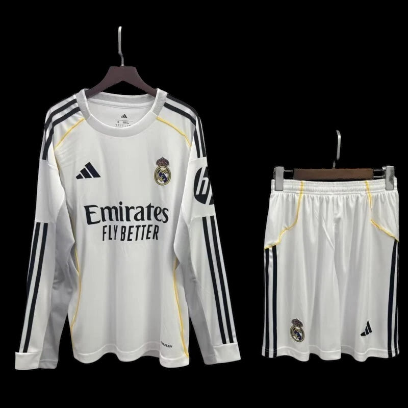 Real Madrid 25/26 Home Adult Full Kits