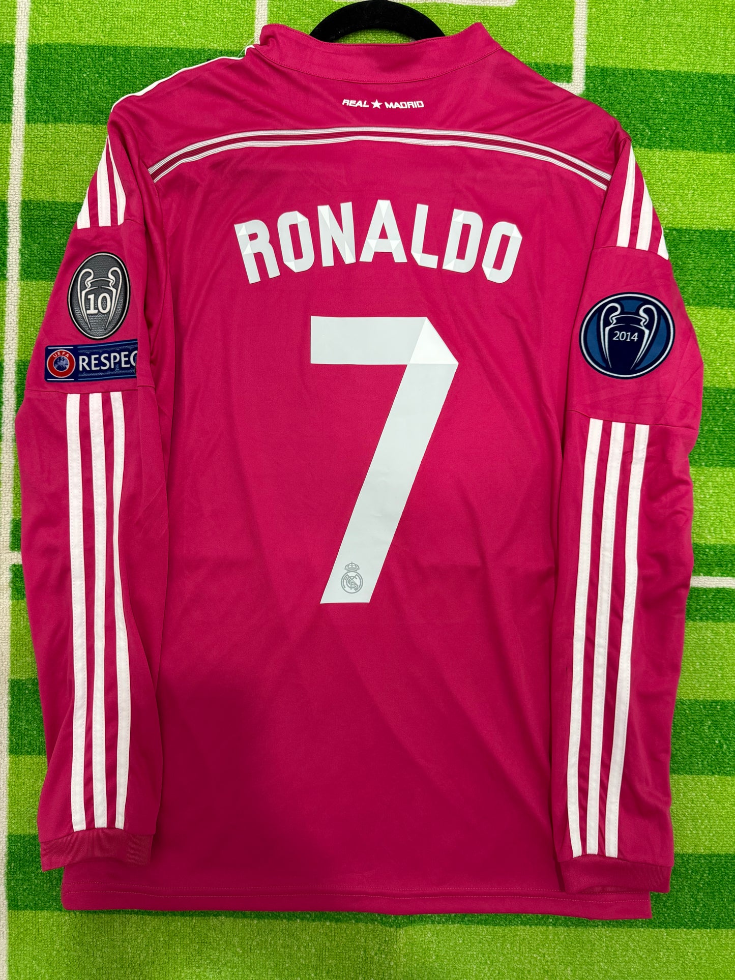 Real Madrid 14/15 Away Retro Kit Long Sleeve