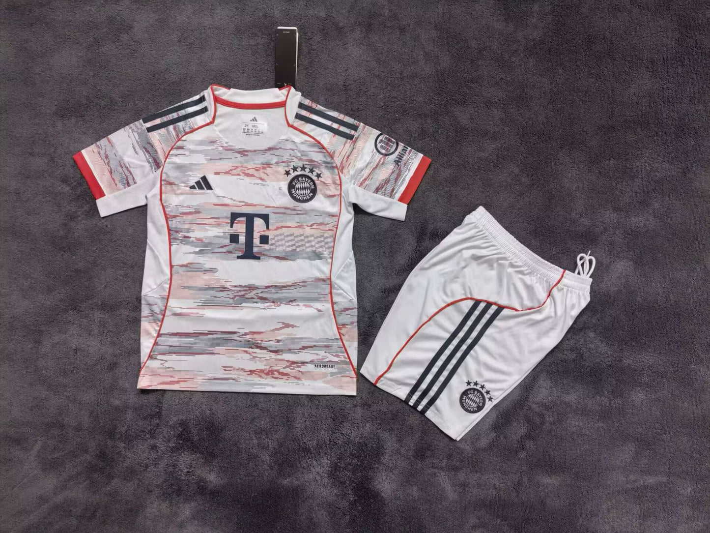 Bayern Munich 25/26 Away Kids Full Kit