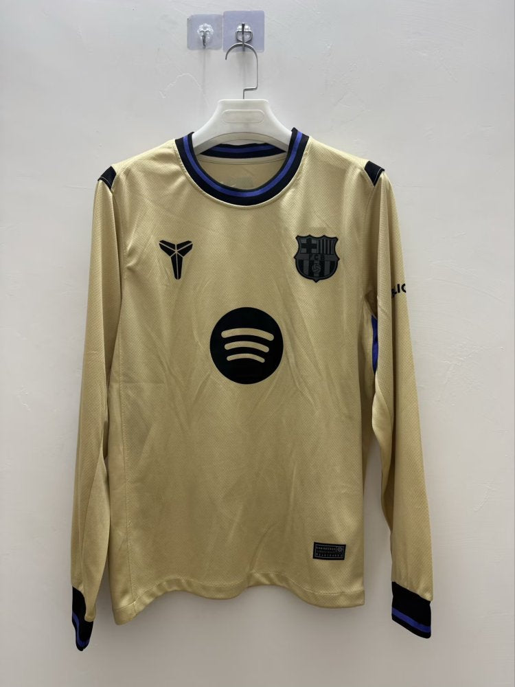 Barcelona 25/26 Away Stadium Kit Long Sleeve