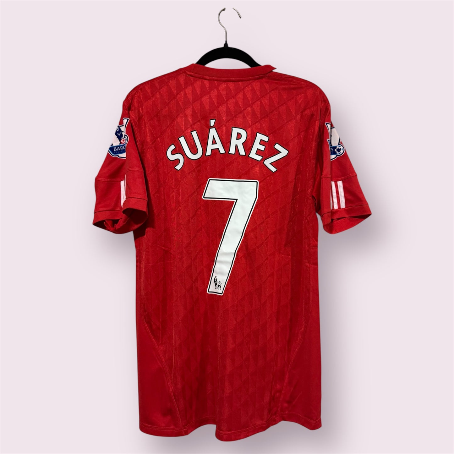Liverpool 2010/11 Home Retro Kit Suarez #7