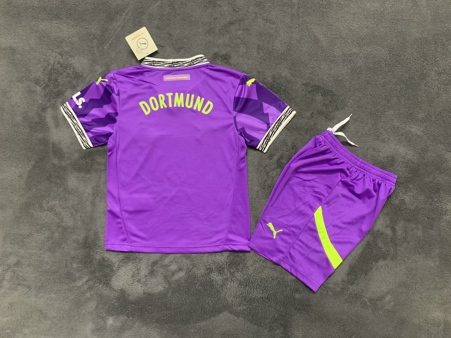 Dortmund 25/26 Away Kids Full Kit