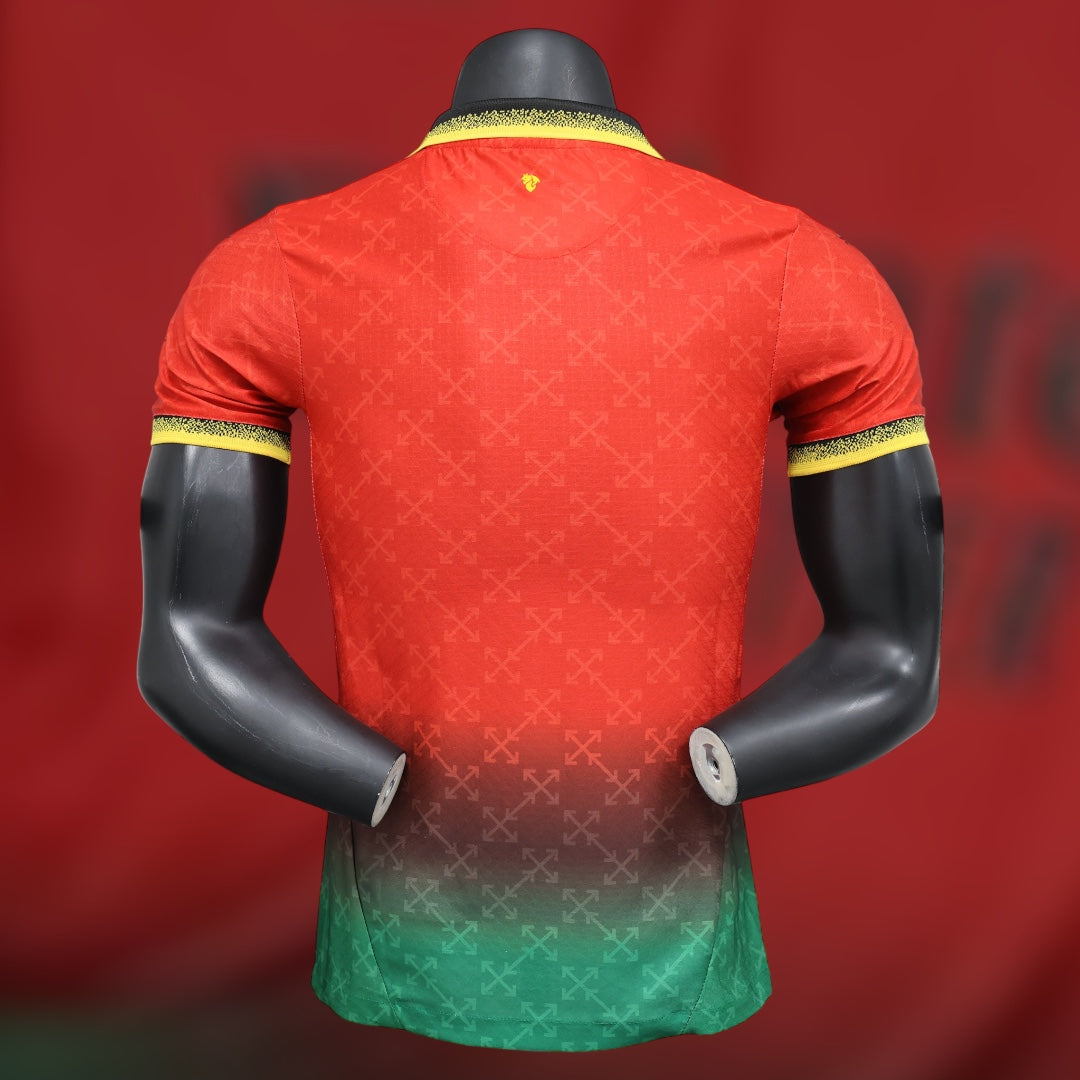 AC Milan X Off White Red Player Version Kit