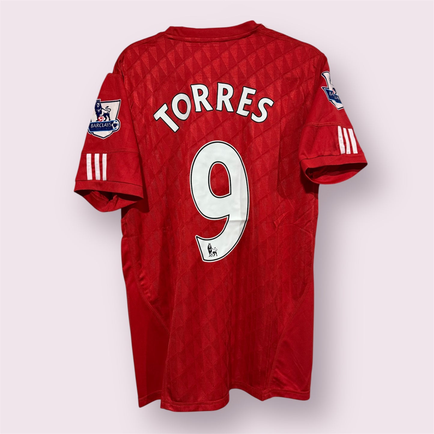 Liverpool 2011/12 Home Retro Kit Torres #9