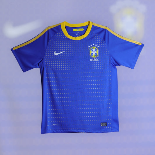 Brazil 2010 Away Retro Kit