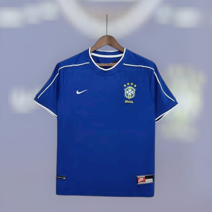 Brazil 1998 Away Retro Kit