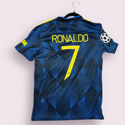 Manchester United 21/22 Away Retro Kit Ronaldo #7