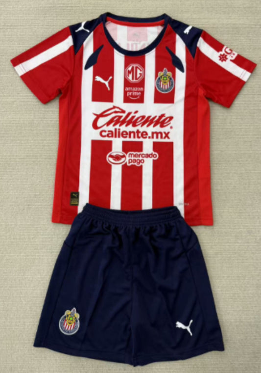 Chivas 25/26 Home Full Kit Adults/Kids