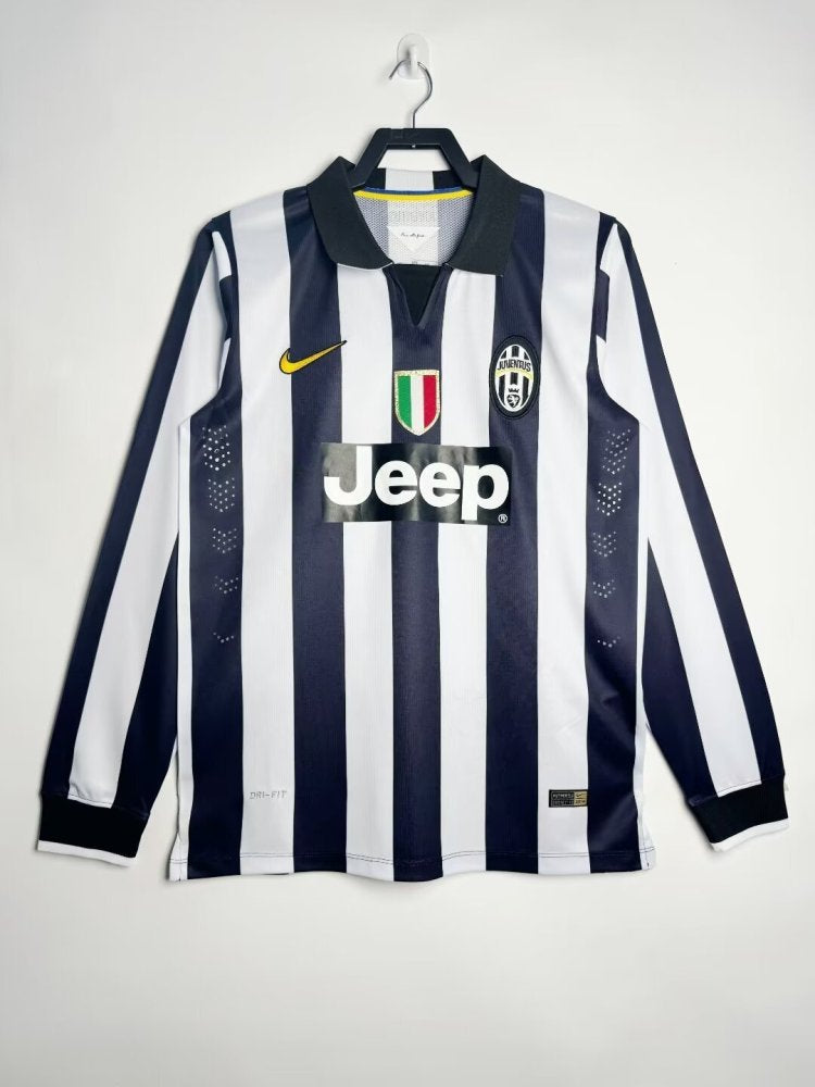 Juventus 14/15 Home Retro Kit Long Sleeve