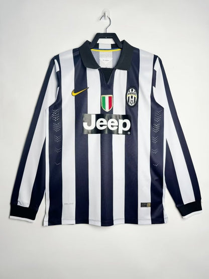 Juventus 14/15 Home Retro Kit Long Sleeve