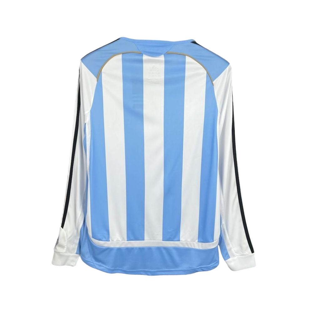 Argentina 2006 Home Retro Kit Long Sleeve