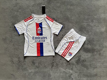 Lyon 25/26 Home Kids Full Kit