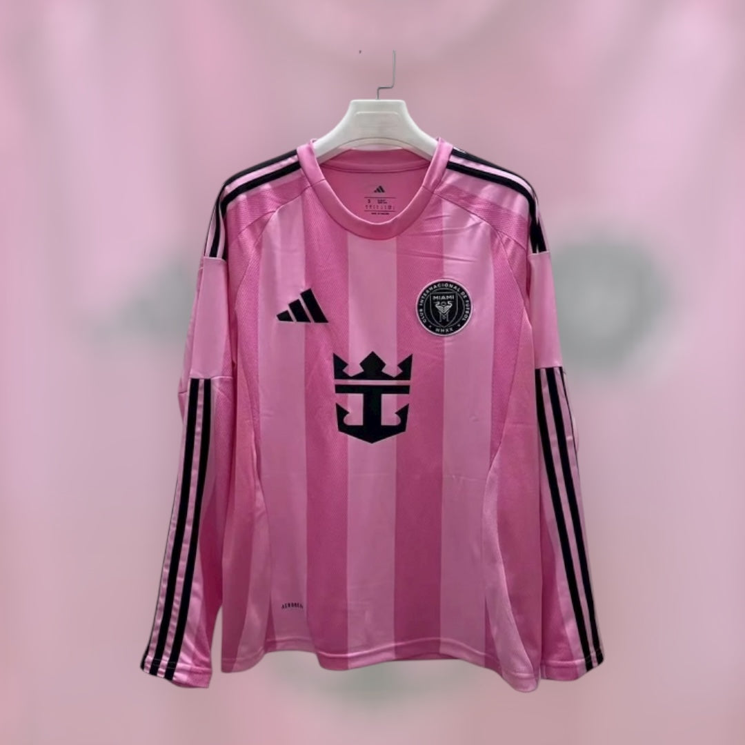 Inter Miami 25/26 Home Stadium Kit Long Sleeve