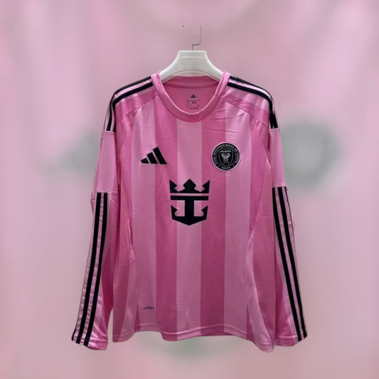 Inter Miami 25/26 Home Stadium Kit Long Sleeve