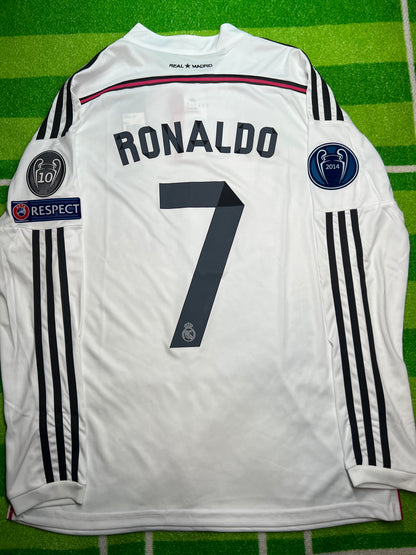 Real Madrid 14/15 Retro Ronaldo Kit Champions League