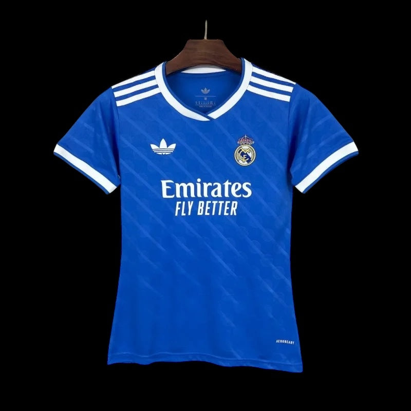 Real Madrid 25/26 Away Stadium Kit Womens