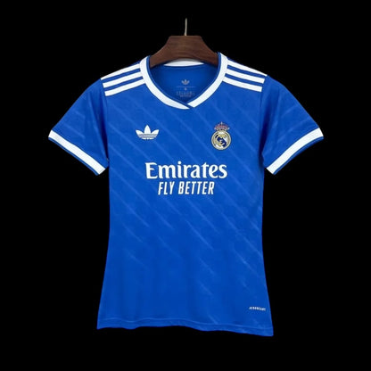 Real Madrid 25/26 Away Stadium Kit Womens