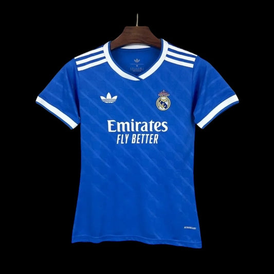 Real Madrid 25/26 Away Stadium Kit Womens