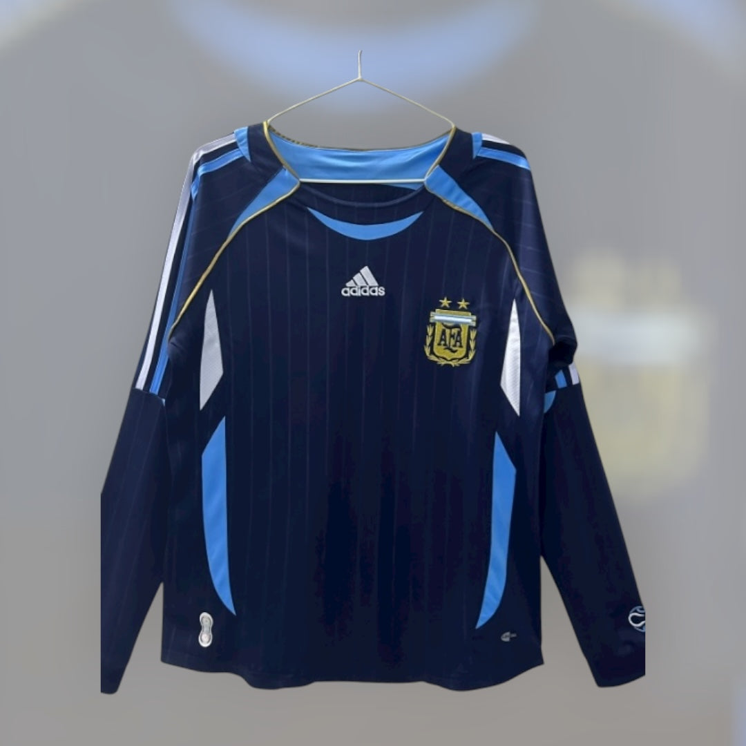 Argentina 2006 Away Retro Kit Long Sleeve