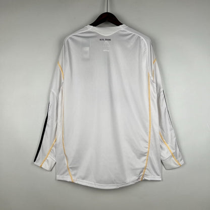 Real Madrid 2009/10 Home Retro Kit Long sleeve