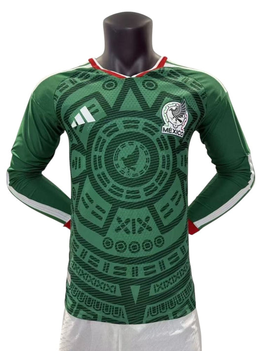 Mexico 25/26 Home Pro Version Kit Long Sleeve