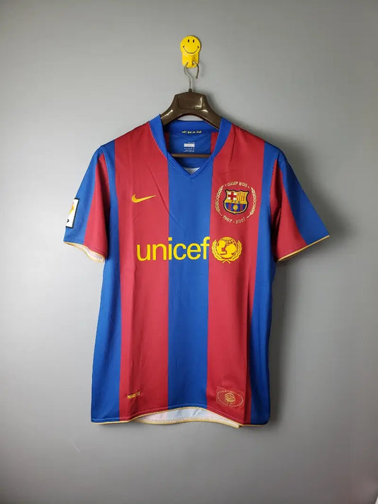 Barcelona 2007/08 Home Retro Kit