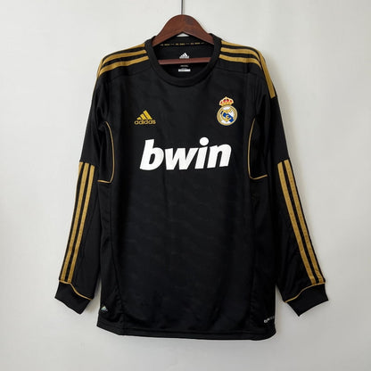 Real Madrid 11/12 Away Retro Long Sleeve Kit