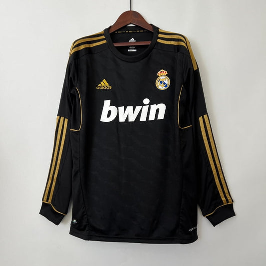 Real Madrid 11/12 Away Retro Long Sleeve Kit