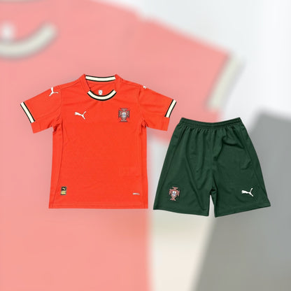 Portugal 25/26 Home Kids Full Kit