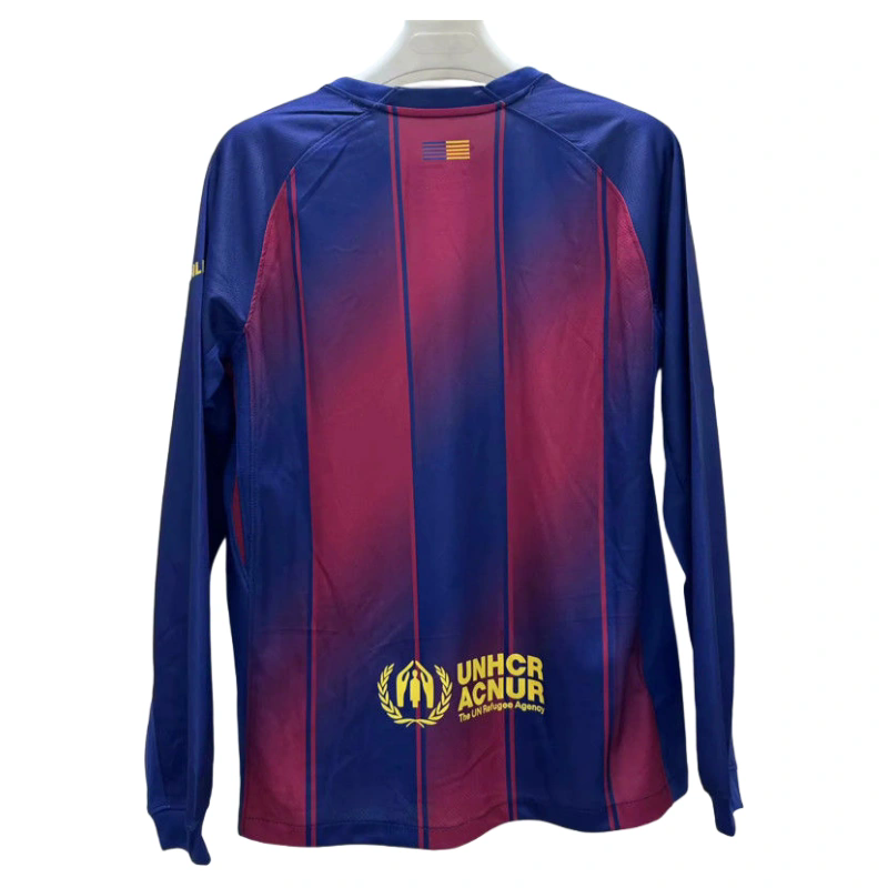 Barcelona 25/26 Home Stadium Kit Long Sleeve