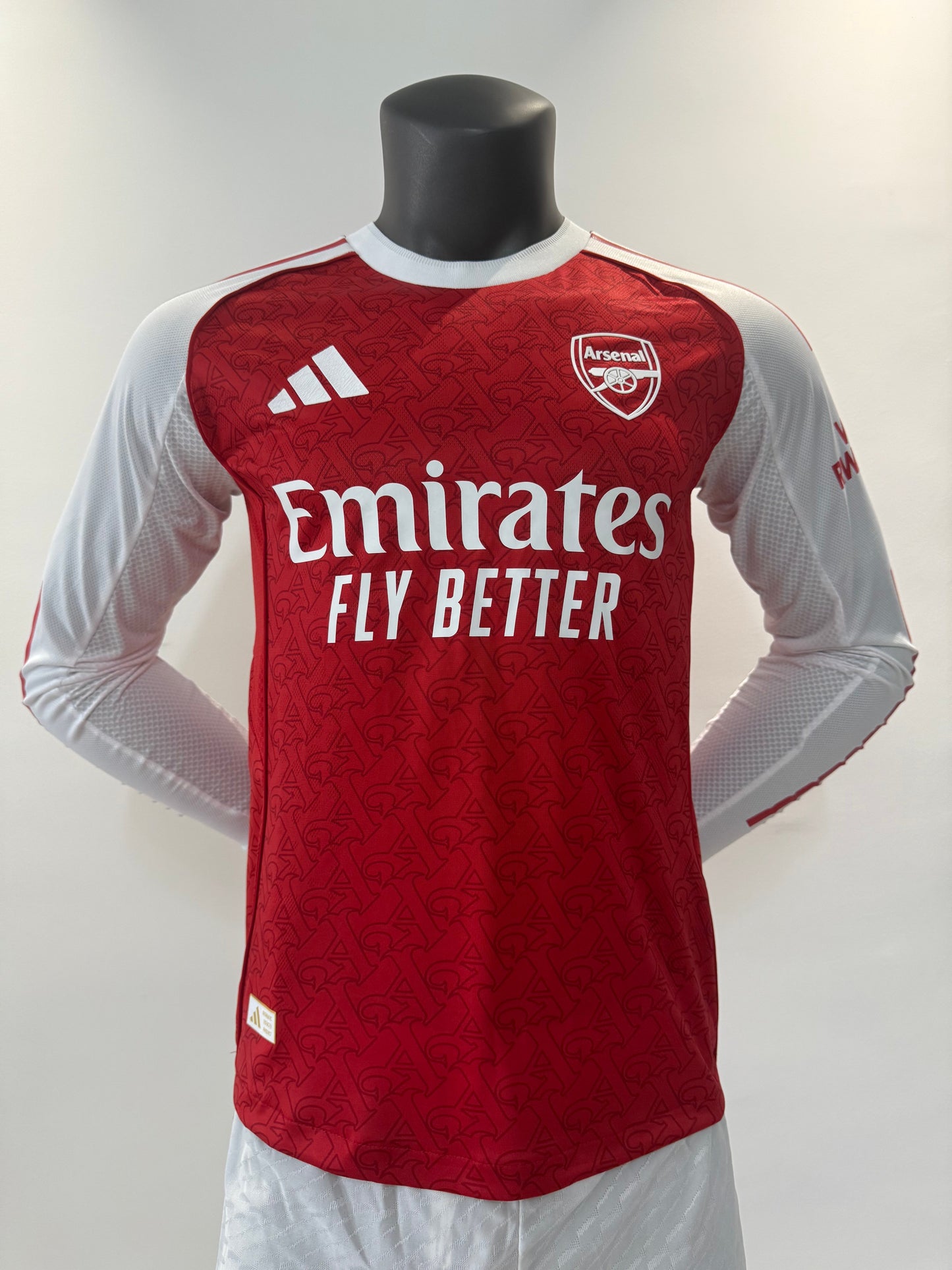 Arsenal FC 25/26 Home Pro Version Kit Long Sleeve