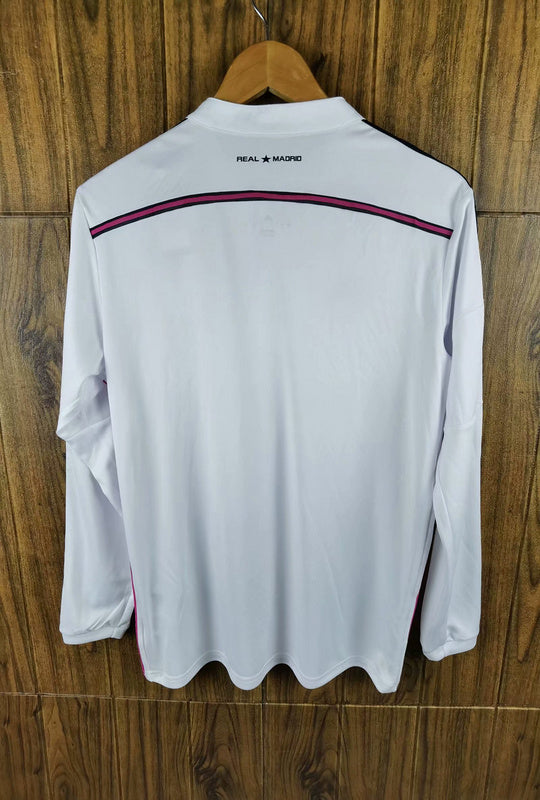 Real Madrid 14/15 Home Long Sleeve Retro Kit