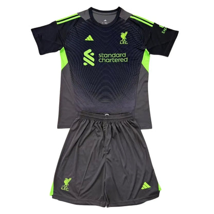 Liverpool 25/26 Full Goalkeeper Kit Kids