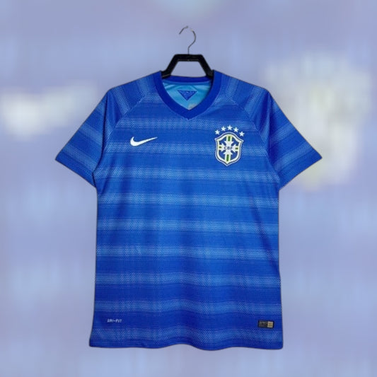 Brazil 2014 Away Retro Kit