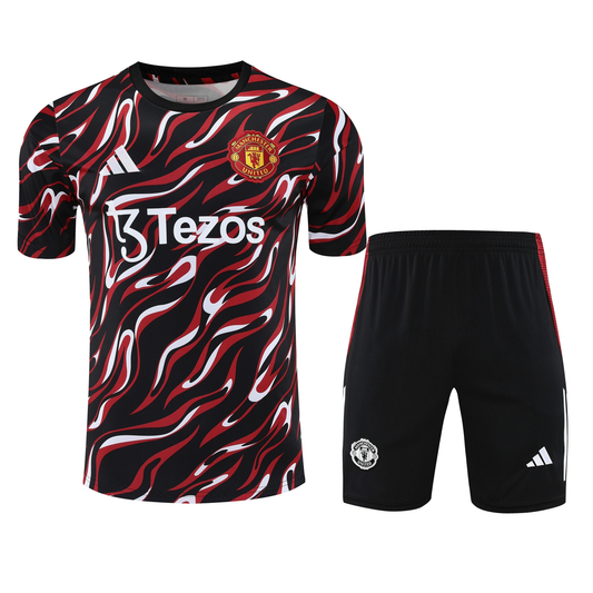 Manchester United 25/26 Red  Stripes Training Kit