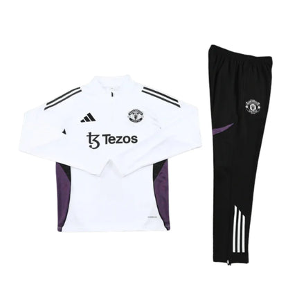 Manchester United 25/26 White Tracksuit