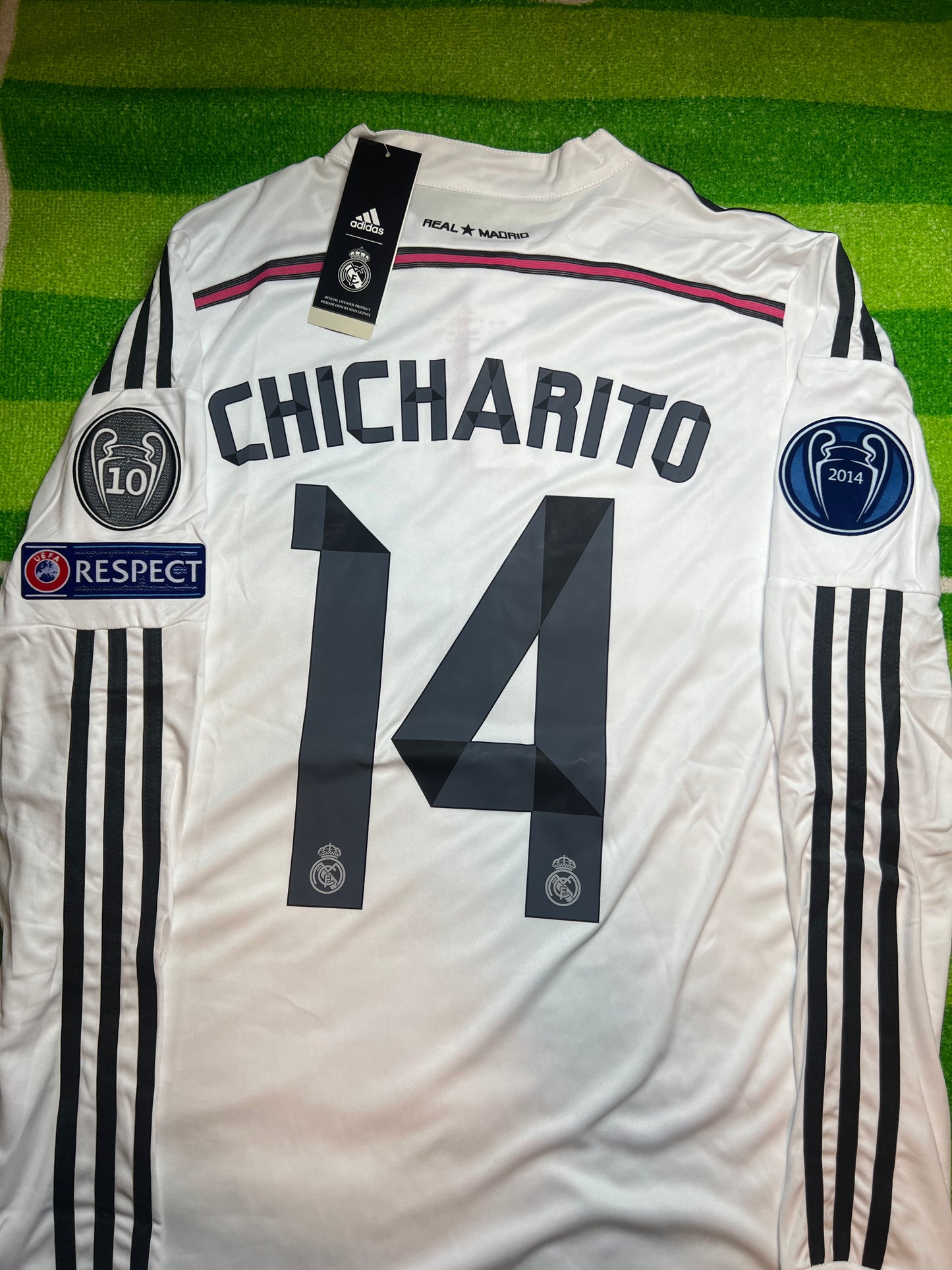 Real Madrid 14/15 Champions League Chicharito Jersey