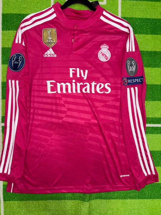Real Madrid 14/15 Away Retro Kit Long Sleeve