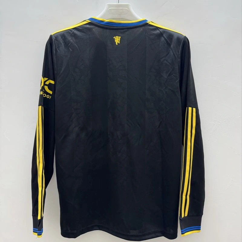 Manchester United 25/26 Away Stadium Kit Long Sleeve