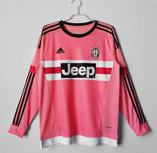 Juventus 15/16 Away Retro Kit Long Sleeve