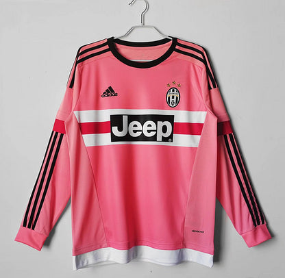 Juventus 15/16 Away Retro Kit Long Sleeve