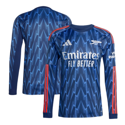 Arsenal FC 25/26 Away Stadium Kit Long Sleeve