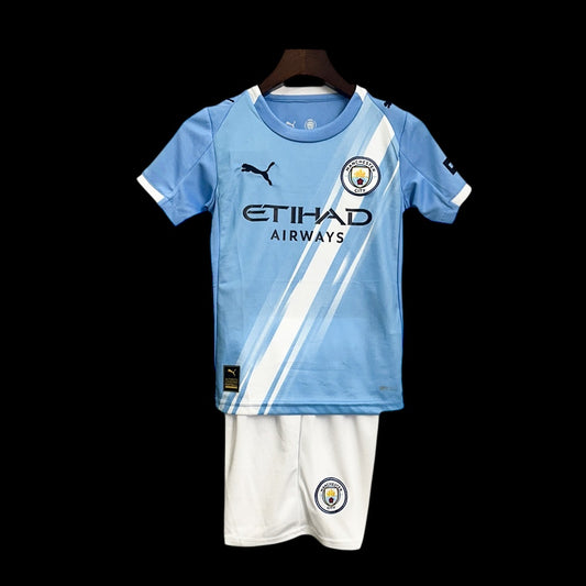 Manchester City 25/26 Kids Full Kit
