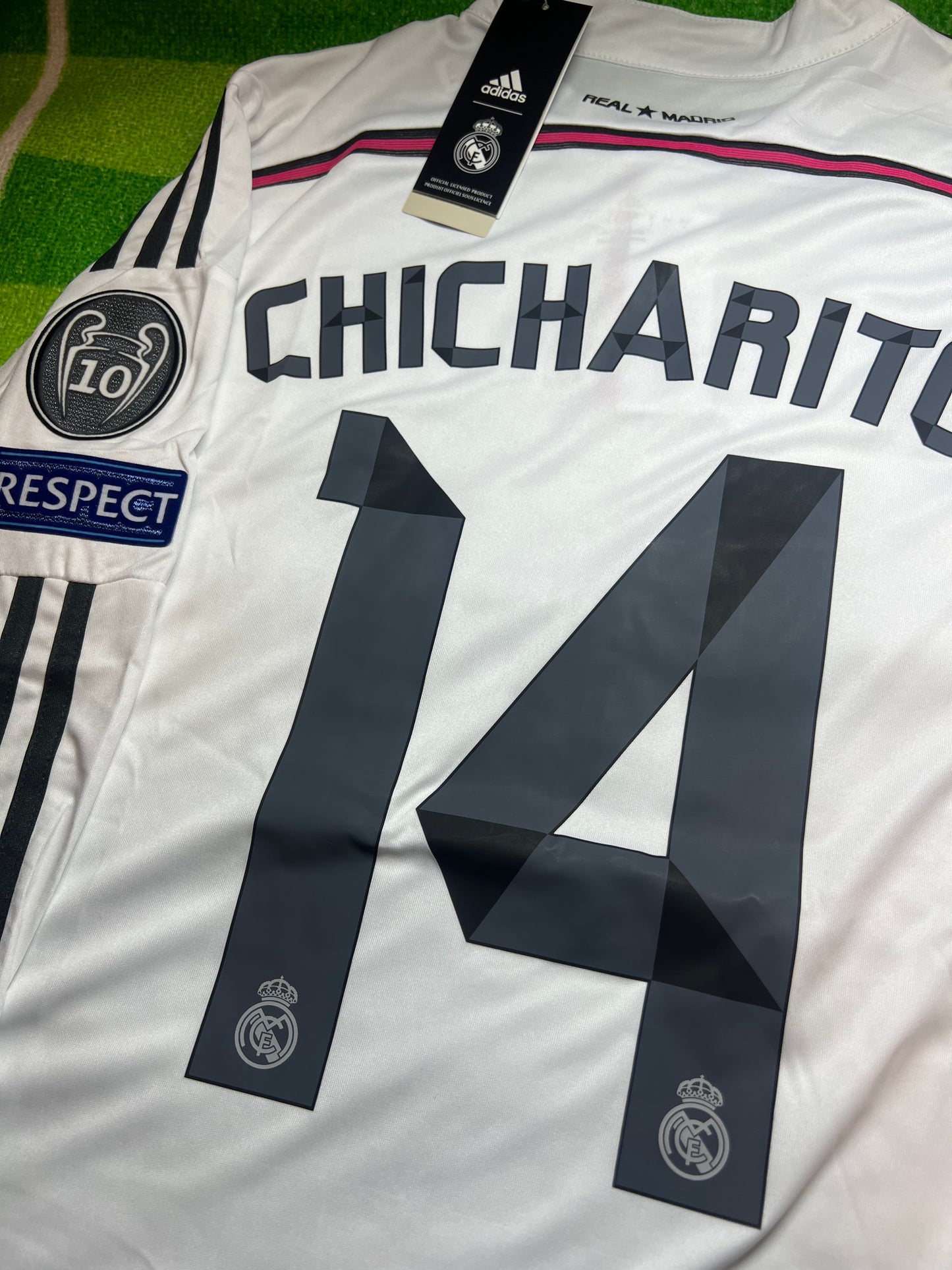 Real Madrid 14/15 Champions League Chicharito Jersey
