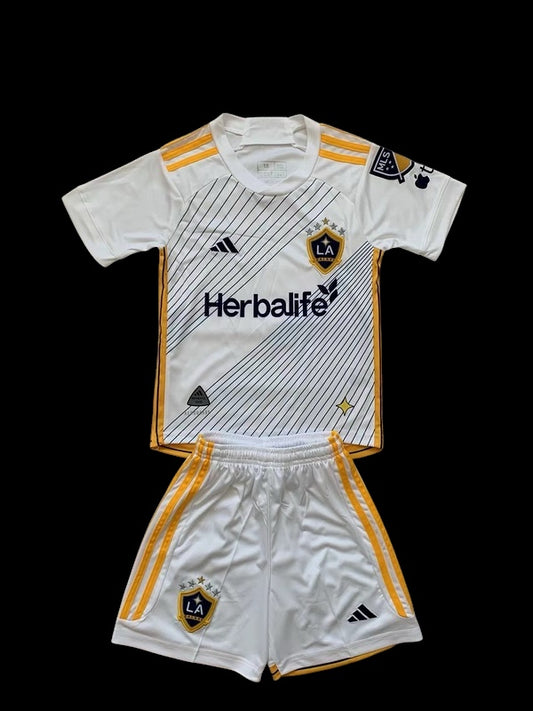 LA Galaxy 25/26 Home Kids Full Kit